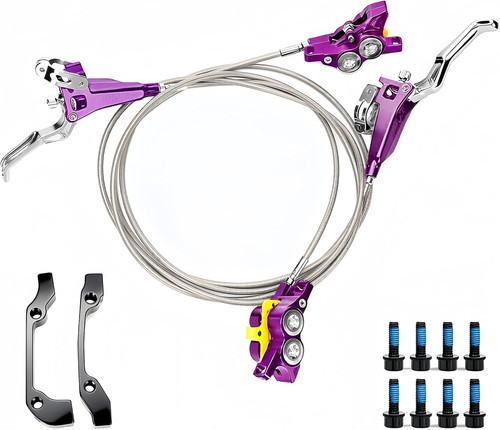 Purple piston front rear - purple,